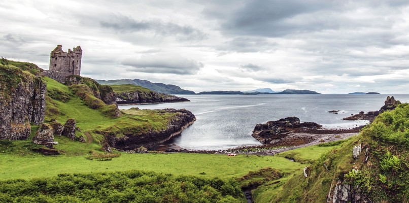 Glyen Castle Kerrera