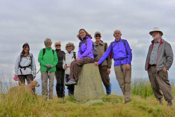 Cowal Walking Strone Hill Pat O'sullivan